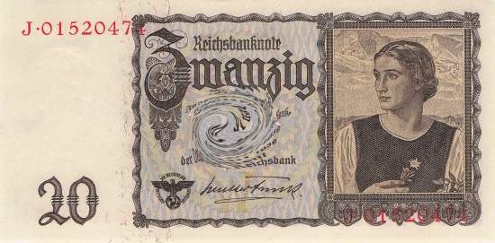 20 Mark 1939 ro.178a J